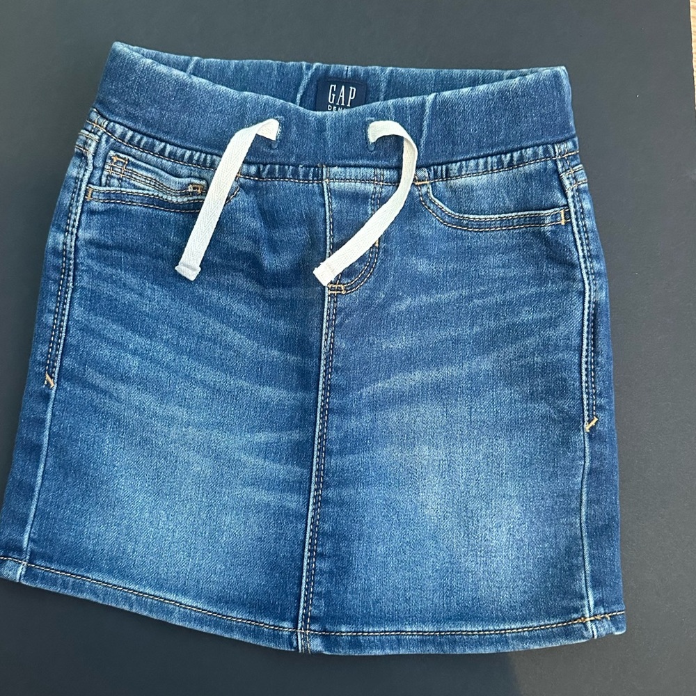 Babygap blue jean skirt